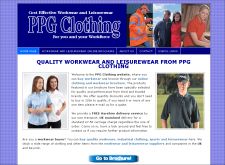 Workwear and Industrial clothing website