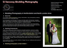 Wedding Photography website