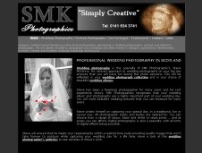 Web Design Portfolio - Wedding photographer