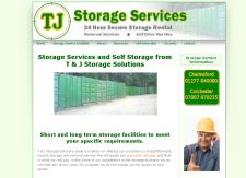Container Storage Website